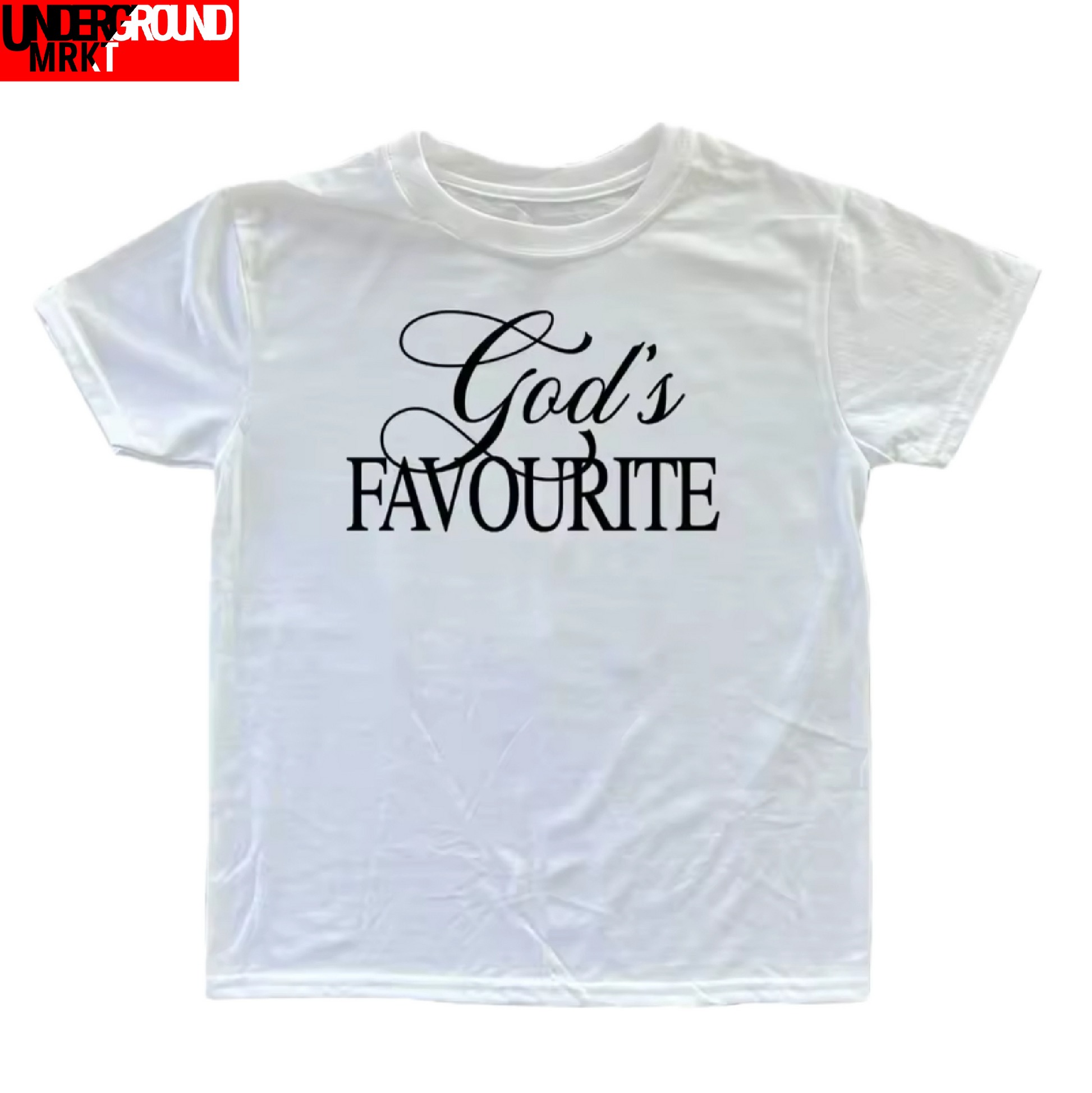 GODS FAVOURITE TEE (WHITE) <3