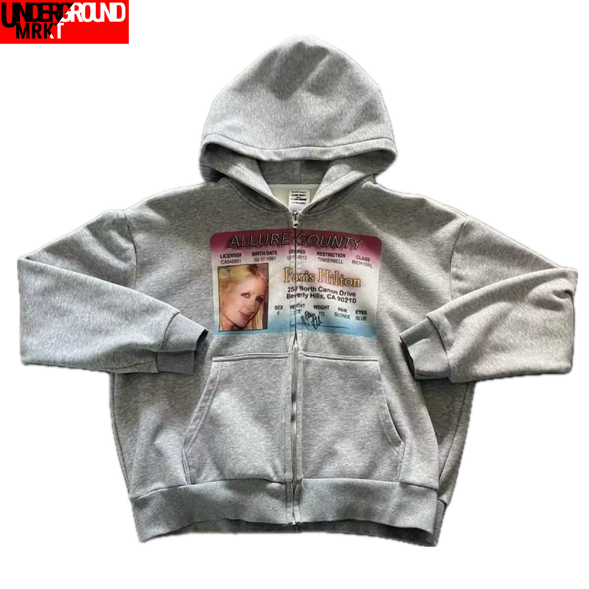 P4RIS HILTON ZIP UP <3