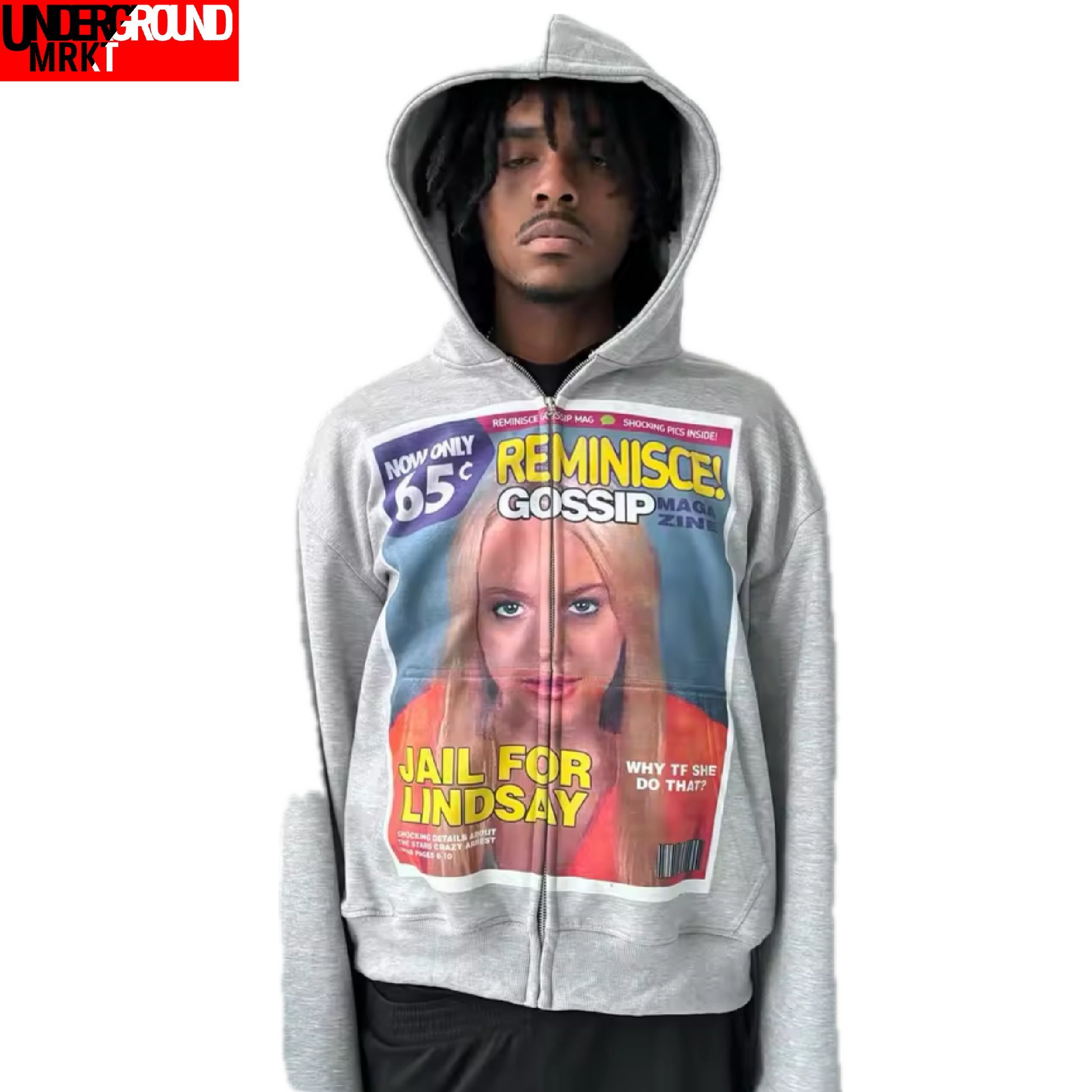 JAIL FOR LINDSAY ZIP UP <3