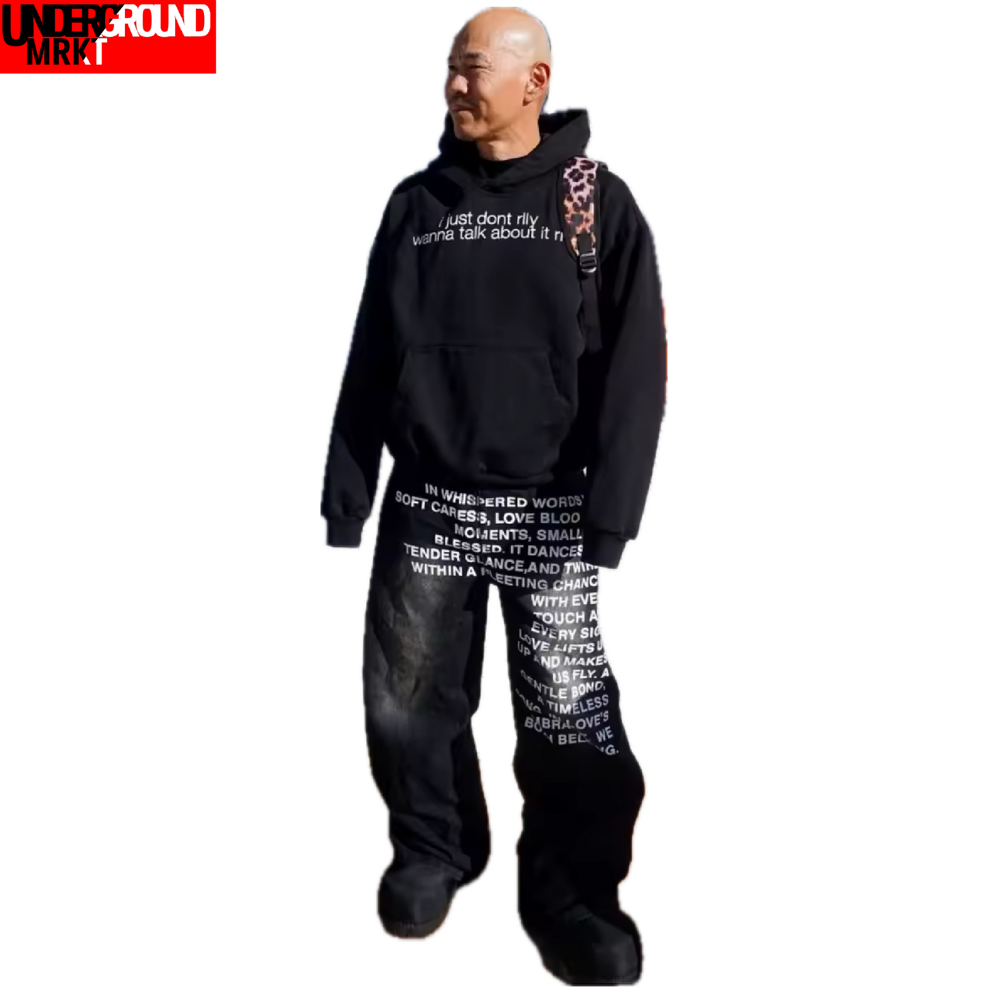 JAPANESE POEM JEANS (BLACK) <3