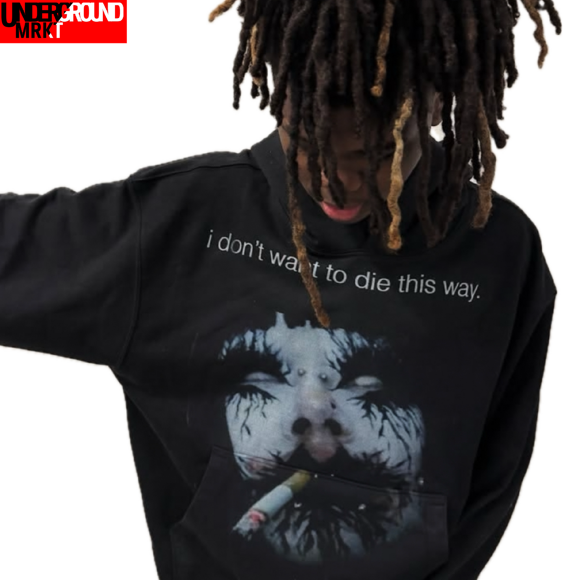 DIE LIKE THIS HOODIE <3