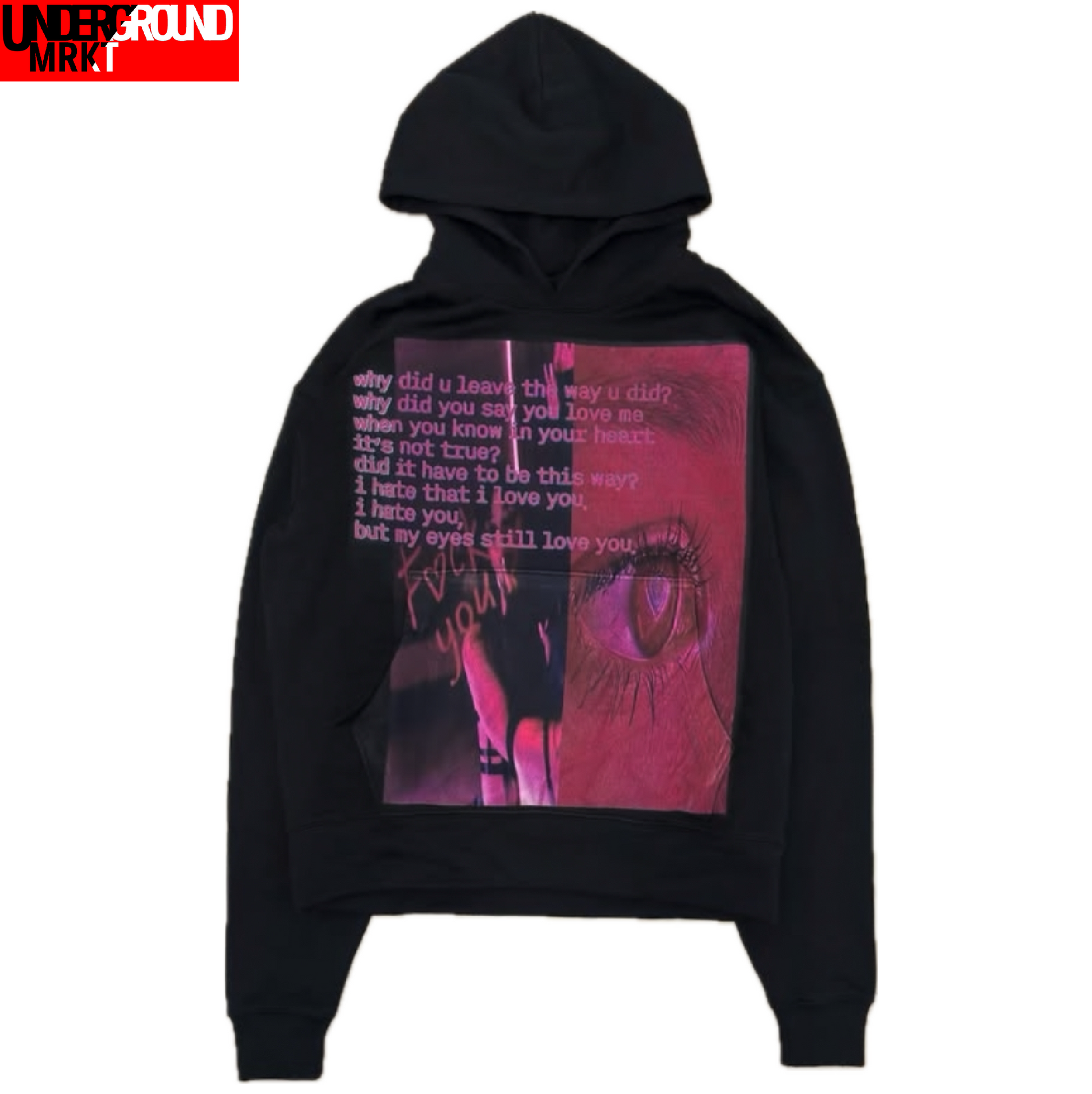 WHY DID YOU LEAVE HOODIE <3