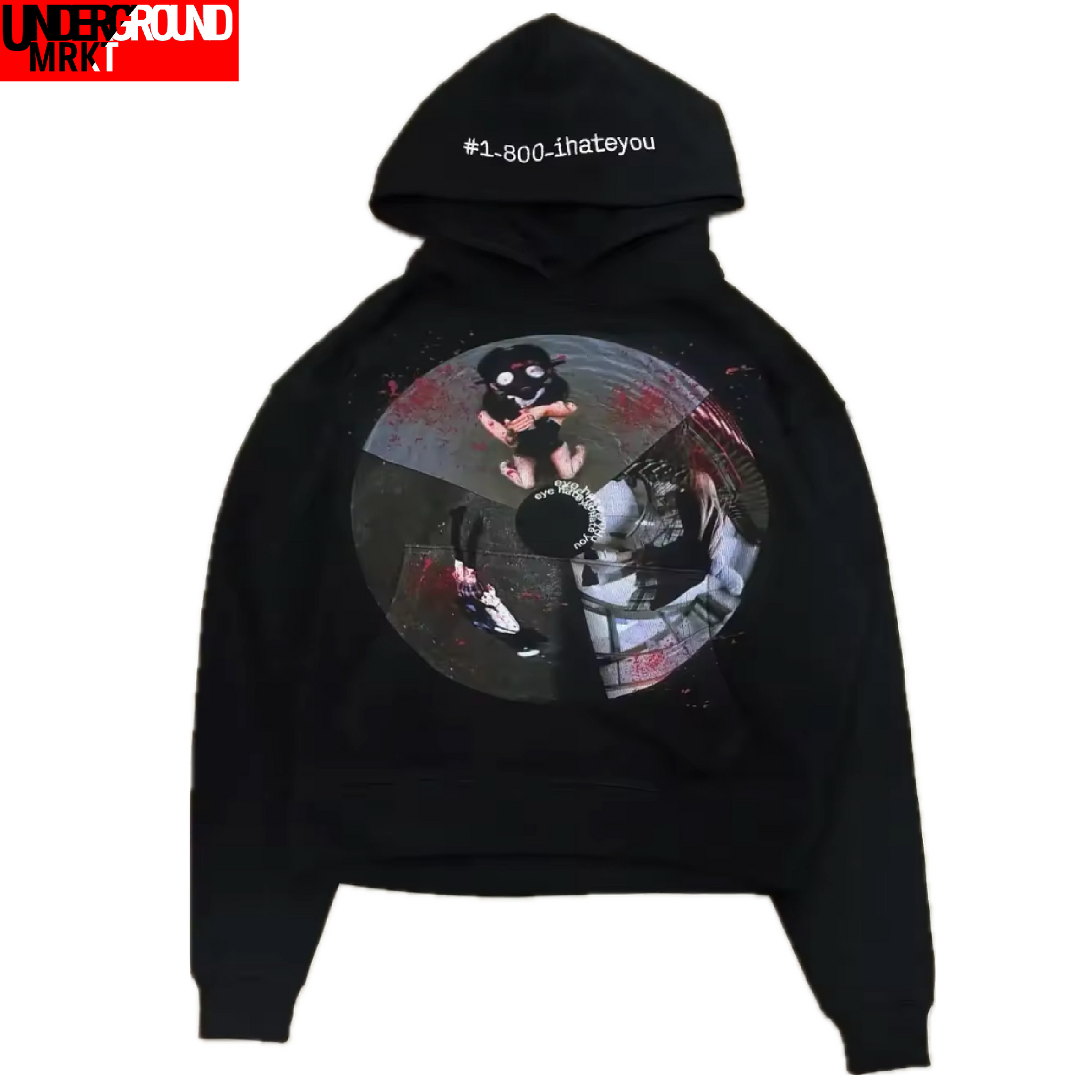 I HATE YOU HOODIE <3