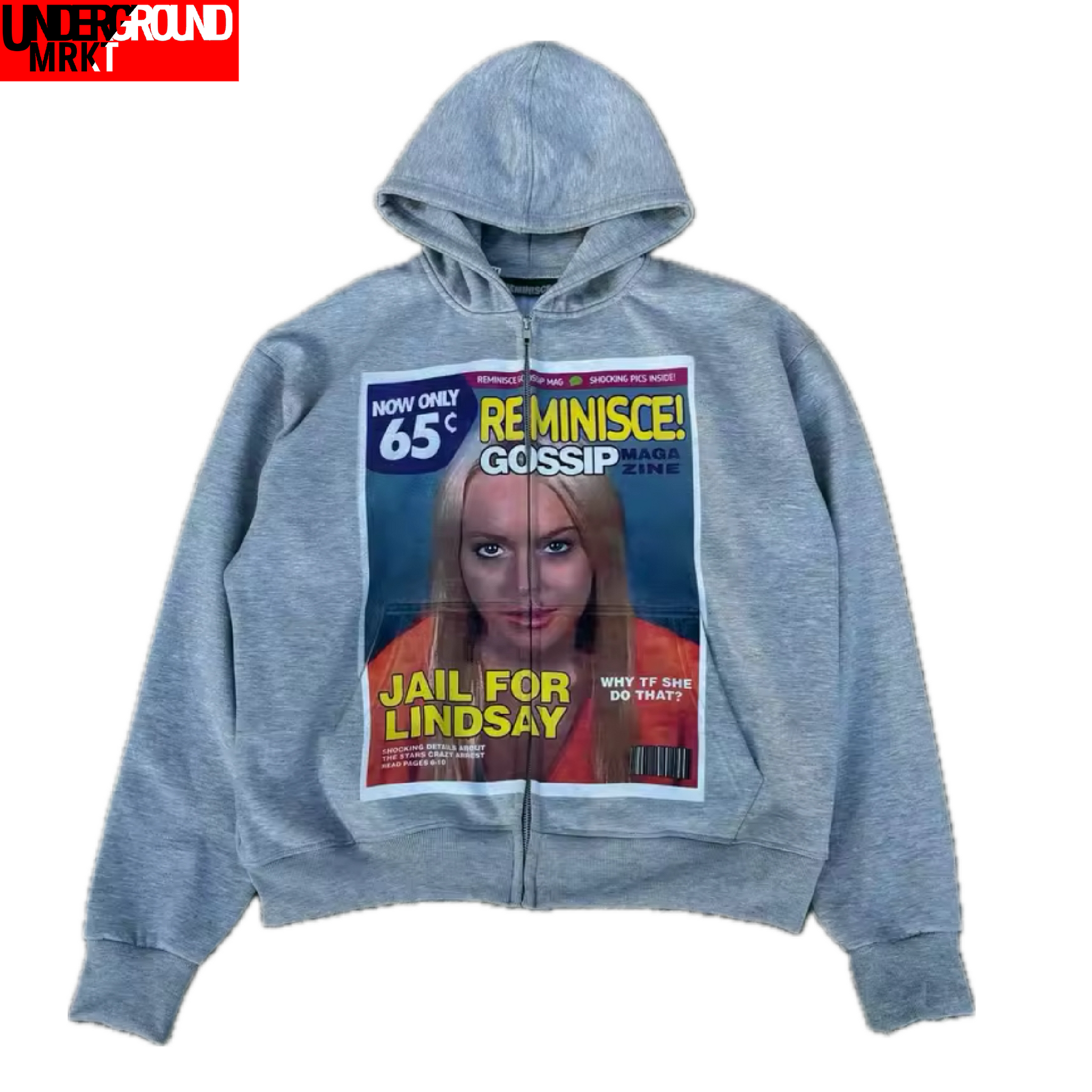JAIL FOR LINDSAY ZIP UP <3