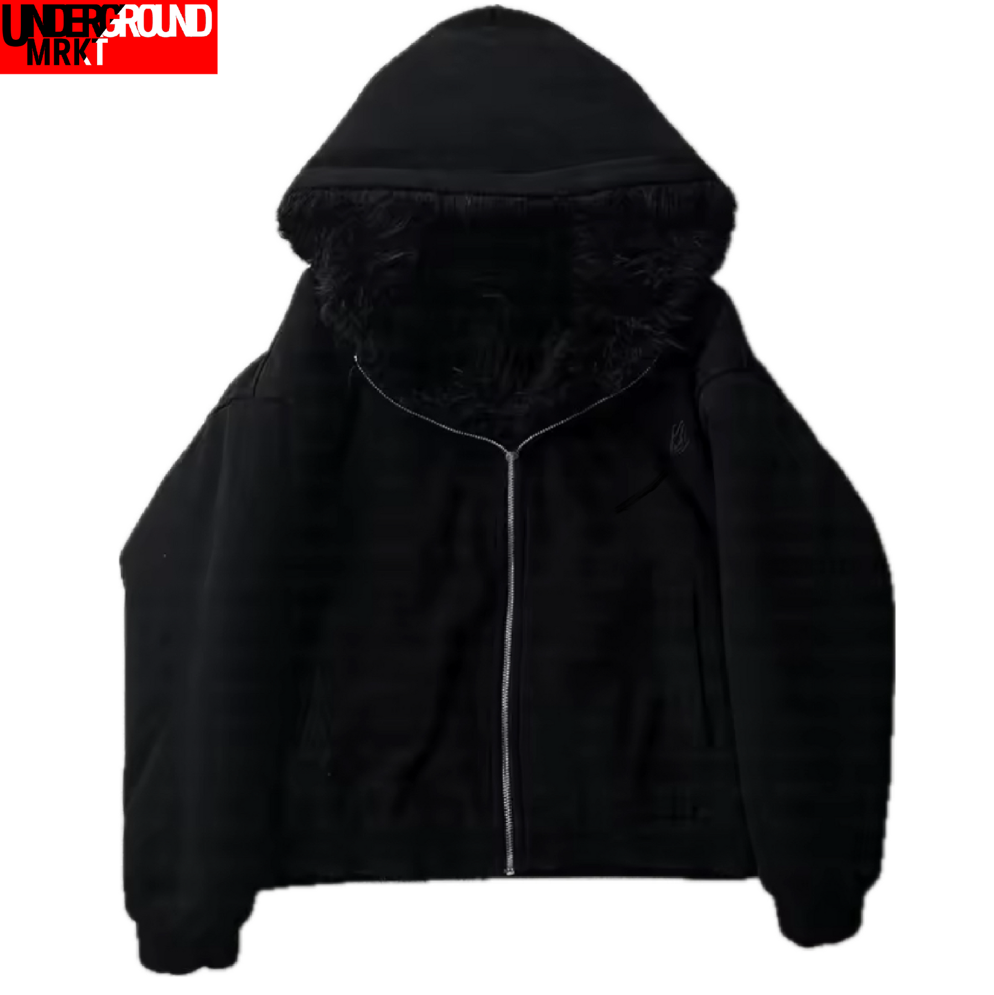 RIFLE STYLE FUR REVERSIBLE ZIP UP <3