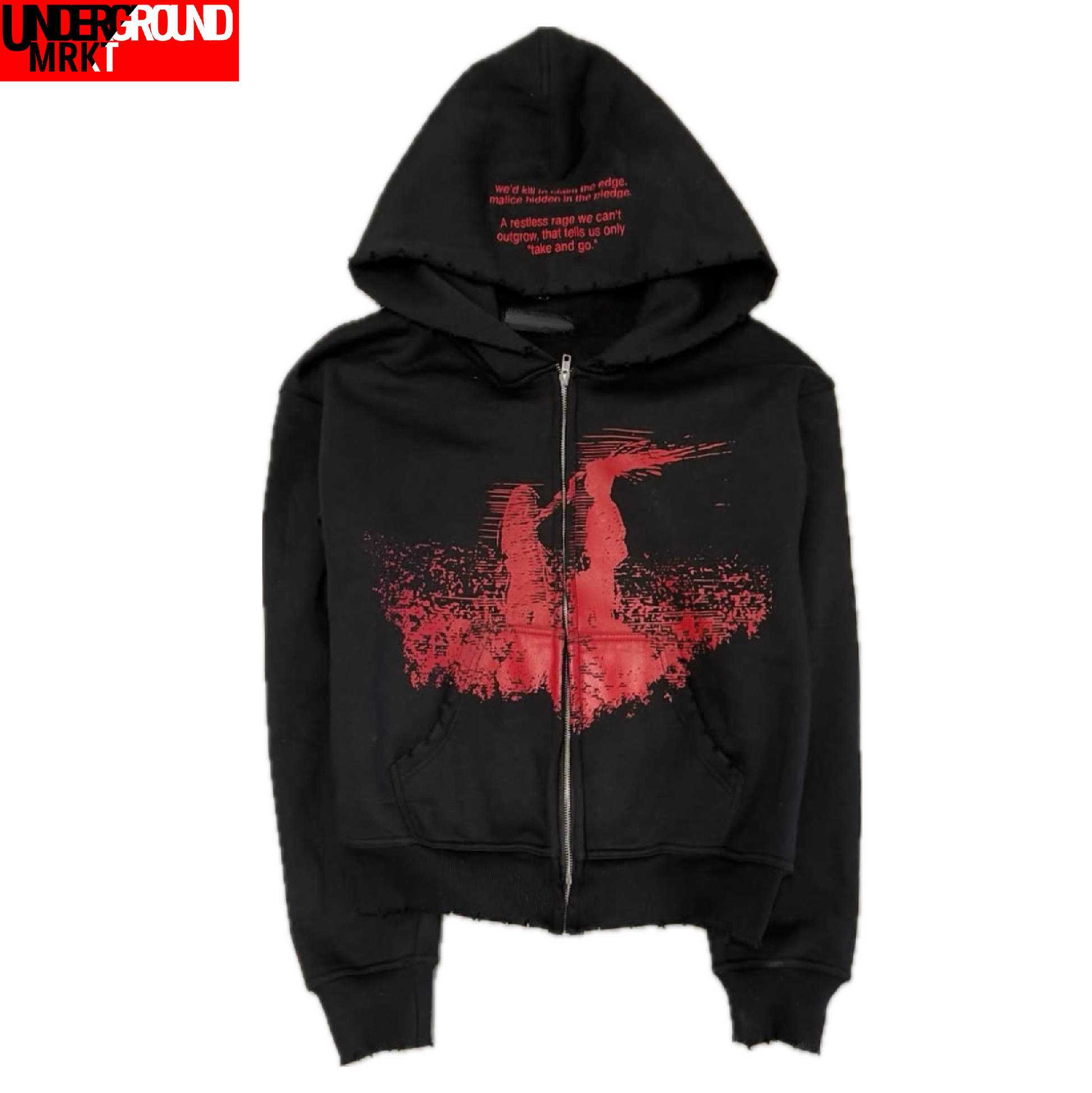 RESTLESS RAGE ZIP UP <3