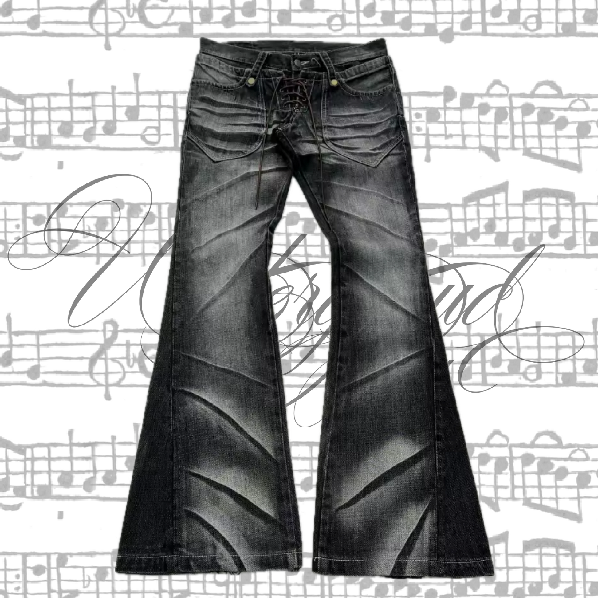 WHISPER FLARED DENIM <3