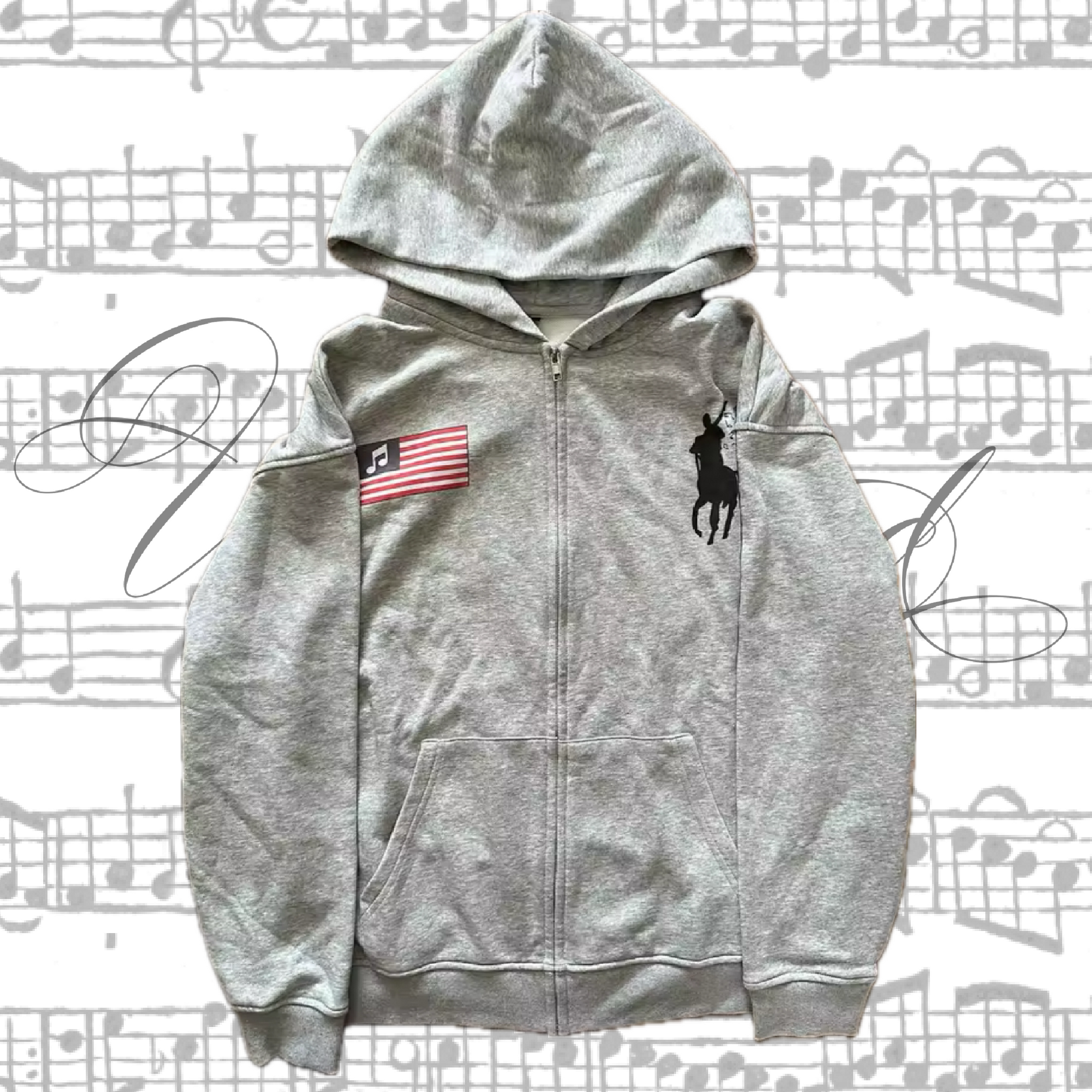 MAKE MUSIC NOT HATE ZIP UP <3